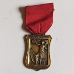 MILITARIA - MEDALHA DE HONRA E ACADEMIA MILITAR AMERICANA - (Page Military Academy Honor Medal), com fita.