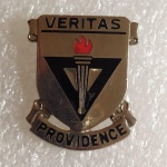 EMBLEMA / PIN - VERITAS PROVIENCE COLLEGE - Faculdade Americana.