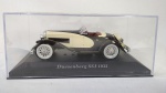 Duesenberg SSJ 1933 - Carrinho miniatura diecast na escala 1/43 fabricado pela Altaya. Caixa e base originais. Detalhes nos acrílicos. Carro antigo