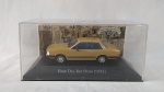 Ford Del Rey Ouro 1982 - Carros Inesquecíveis do Brasil. Carrinho miniatura diecast escala 1/43. Na caixa e base originais