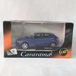 Audi A3 - Carrinho miniatura diecast na escala 1/43 fabricado pela Cararama. Caixa original