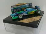 Onyx – Benetton Ford B194 – Michael Schumacher – Australian GP – escala 1:43 – miniatura de coleção muito bem conservada. Tampa acrílica com alguns riscos.