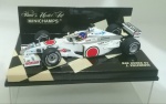 Minichamps - Bar Honda 02 – J. Villeneuve – escala 1:43  – item de coleção na embalagem – miniatura íntegra. 