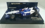 Minichamps -Williams F1 Team BMW FW24 – J. P. Montoya – 2002 - escala 1:43 - item de coleção na embalagem - miniatura íntegra. 