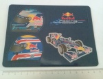 Red Bull Racing Formula One Team – Conjunto 4 imãs emborrachados - item de coleção sem uso muito bem conservado. 