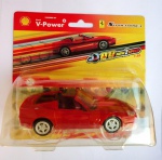 Colecionismo/brinquedos - Carrinho em miniatura - Ferrari. Embalagem promocional da Shell, do ano de 2006. Escala 1:38. Carrinho ainda na embalagem original. O carrinho mede 11,5 cm de comprimento.