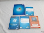 Lote diverso, composto de dvds originais do Windows xp e 7.