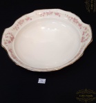 Alfred Meakin .Travessa redonda funda rica decoraçao  floral  e guirlandas  em porcelana Inglesa .Medida 22cm x 7 cm