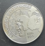 PORTUGAL - 200 ESCUDOS - 1991 - EXCELENTE ESTADO DE CONSERVAÇÃO - COLOMBO E PORTUGAL