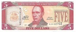LIBERIA - 5 DOLLARS - 2011 - FE - ESTIMATIVA 20,00