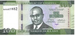 LIBERIA - 100 DOLARES - 2016 - FE - ESTIMATIVA 50,00