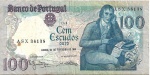PORTUGAL - 100 ESCUDOS - 1981 - BOM ESTADO DE CONSERVAÇÃO - ESTIMATIVA 30,00