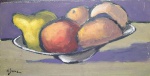 MARCIO SCHIAZ (São Paulo, 10 de maio de 1965) "Frutas I", O.S.F.E., A.C.I.E. Med.: 17 X 33 cm .