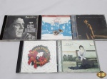 Lote de 5 cds originais, composto de Chico Buarque, Superstars of Christmas, etc.
