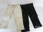 Lote 2 calças jeans femininos marca Cantão. Tamanho 40.  Apresentam marcas de uso, mancgas e 1 ziper com defeito
