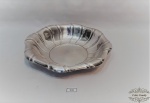 Paozeira redonda  bordas em ondas  prata 90 Maesa. Medida 25 cm de diametro. Banho esta em bom estado de conservaçao