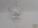 Compoteira  forma  Taça De Vidro.Medida  aproximadas:Largura 16CmAltura 20Cm