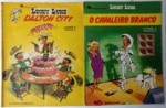 2 Revistas - LUCKY LUKE . 1) O Cavaleiro Branco ( 1975) . 2) Dalton City (1969). Rio Gráfica editora .No estado.