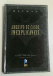 LIVRO: BATMAN - ARQUIVO DE CASOS INEXOPLICÁVEIS - GRANT MORRISON
