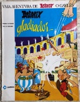 Revista ASTERIX GLADIADOR  - GOSCINNY e UDERZO - CEDIBRA - No estado