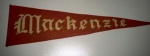 Antiga e RARA Flãmula - MACKENZIE 