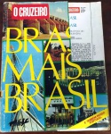Revista O CRUZEIRO - BRASIL MAIS BRASIL - CAPA DANIFICADA  - 01/1972 - No estado 