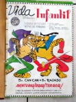 Antiga Revista encardenada VIDA INFANTIL - 1943 - Em quadrinhos - Nºs  1 ao 10 - Bem Conservadas - Marcas do Tempo  (na)