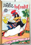 Antiga Revista encardenada VIDA INFANTIL - 1943 - Em quadrinhos - Nºs 11 ao 20 - Bem Conservadas - Marcas do Tempo  (na)