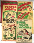 5 Antigos Livretos espanhois  ZÉ FIDÉLIS - No estado (na)