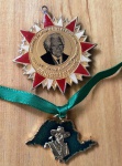 2 Medalhas Premiais esmaltadas - No estado (Fk)