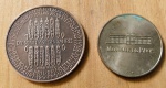 2 medalhas comemorativas européias diversas  (Fk)