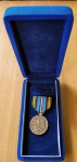 Medalha militar USA - `EXPEDITIONARY SERVICE ARMED FORCES` - Na caixa (Fk)