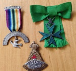 3 Medalhas diversas a identificar - no estado (Fk)