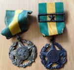 2 Medalhas do Exército por tempo de serviço - No estado (Fk)