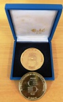 2 medalhas de Belo Horizonte - 90 anos de BH e 15 da SLU - No estado  (AM)