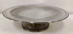 Fruteira em metal banhado a PRATA . Marca:  Mede: 