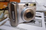 Câmera Fotográfica digital CANON POWERSHOT A530 - Pouco Uso - na caixa com manual(G)