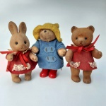 URSO DE PELÚCIA INGLÊS PADDINGTON BEAR 1980. EDEN TOYS. ALTURA 11,0 CM