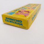 JOGO DOMINÓ TABUADA, ANTIGO. BRINQUEDOS COLUNA. INCOMPLETO.
