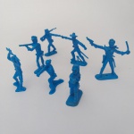 SOLDADOS GULLIVER FORÇAS ARMADAS. LOTE COM 13 UNIDADES. BRINQUEDO ANTIGO ANOS 80.