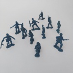 SOLDADOS GULLIVER FORÇAS ARMADAS. LOTE COM 21 UNIDADES. BRINQUEDO ANTIGO ANOS 80.