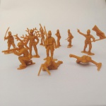 SOLDADOS GULLIVER FORÇAS ARMADAS. LOTE COM 19 UNIDADES. BRINQUEDO ANTIGO ANOS 80.