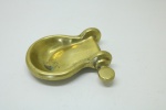 BRONZE - Peça decorativa em bronze. Med. 4x12x11 cm.
