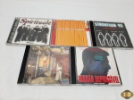 Lote de 5 cds originais para colecionador. Composto de Spirituale, Dream Theater , etc.