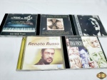 Lote de 5 cds originais para colecionador. Composto de Renato Russo, Tom e Vinícius, etc.