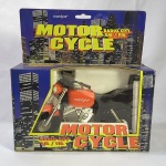 Radio em formato de moto / motocicleta modelo Motorcycle radio City. Na caixa original. 