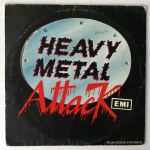 DISCO DE VINIL - Álbum 12 polegadas PROMOCIONAL da gravadora EMI com lançamentos de bandas de heavy metal. 1984.