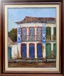 OMAR PELLEGATTA,  Casarão Colonial, o.s.t., 73 x 50cm, assinado no cid.