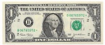 CEDULA DOS EUA - ASTERISCO (REPOSIÇÃO) - 1 DOLLAR - ANO DE 2003 - LETRA "B" - CONSERVAÇÃO: FE = FLOR DE ESTAMPA