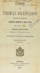 Joaquim Alves de Sousa - Curso de Themas Gradudados - Coimbra 1877 - Encadernado - Bom exemplar, sinal de acidificação, capa frontal solta.